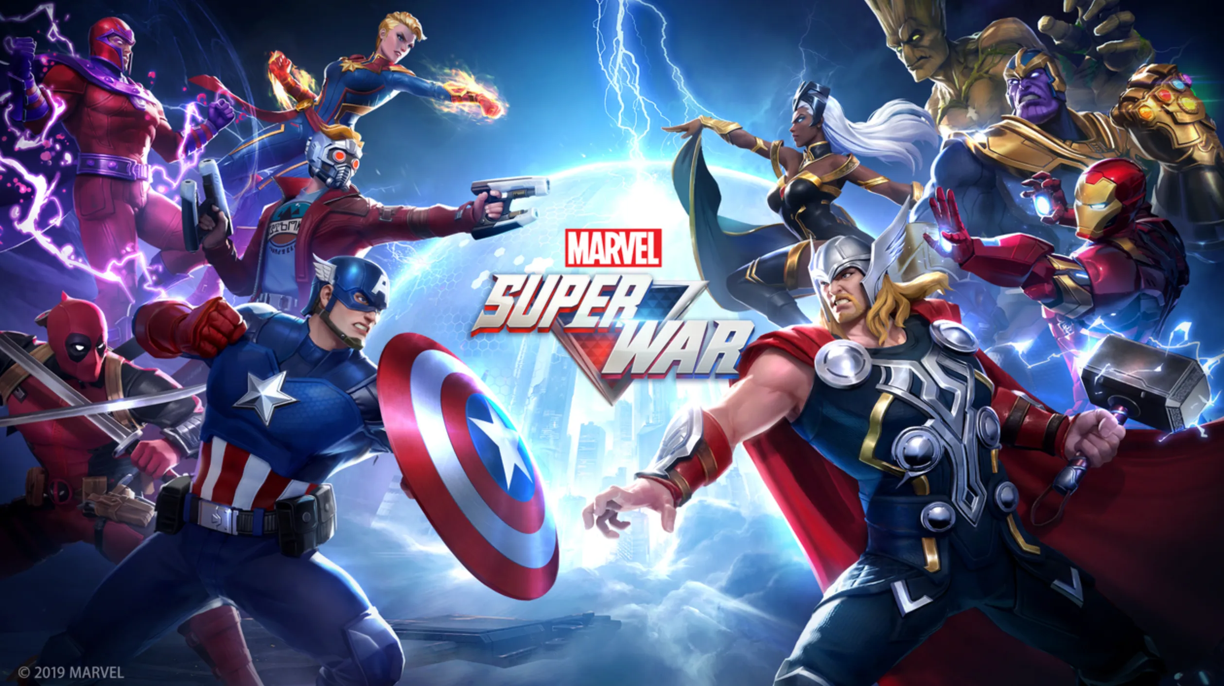 Marvel Super War vs honor of kings